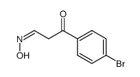 (Z)-3-(4-bromophenyl)-3-oxopropanal oxime结构式