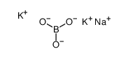 dipotassium,sodium,borate Structure