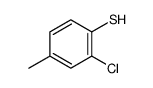2-chloro-4-methylbenzenethiol Structure