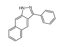 3-phenyl-1H-benzo[f]indazole Structure