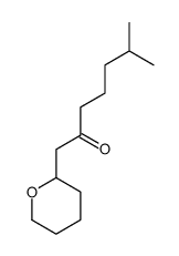 6-methyl-1-(oxan-2-yl)heptan-2-one Structure