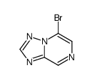 5-溴-[1,2,4]噻唑并[1,5-a]吡嗪结构式