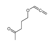 5-(1,2-Propadienyloxy)-2-pentanone Structure