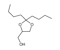 2,2-Dibutyl-1,3-dioxolane-4-methanol Structure