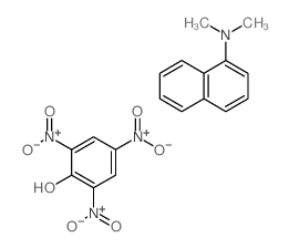 N,N-dimethylnaphthalen-1-amine; 2,4,6-trinitrophenol picture