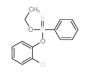 (2-chlorophenoxy)-ethoxy-phenyl-sulfanylidene-phosphorane结构式