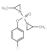 Phosphinic acid,bis(2-methyl-1-aziridinyl)-, 4-chlorophenyl ester (9CI) picture