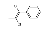 (E)-α,β-dichloro-β-methylstyrene结构式