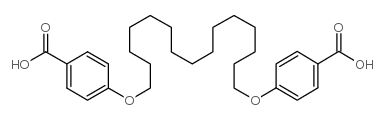 4,4'-Pentadecanediyldioxydibenzoic acid结构式