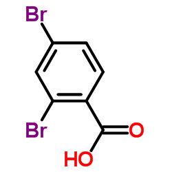 2,4-二溴苯甲酸结构式