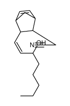 2-[3-(3-hydroxyoct-1-enyl)-2-bicyclo[2.2.1]hept-5-enyl]acetonitrile Structure