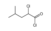 2-chloro-4-methylpentanoyl chloride结构式