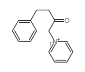 Pyridinium,1-(2-oxo-4-phenylbutyl)-, iodide (1:1) structure