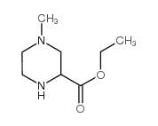 4-甲基哌嗪-2-羧酸乙酯结构式
