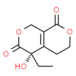 1H,6H-Pyrano[3,4-c]pyran-1,6-dione,5-ethyl-3,4,5,8-tetrahydro-5-hydroxy-,(5S)-(9CI)结构式