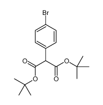 2-(4-BROMOPHENYL)-PROPANEDIOIC ACID 1,3-BIS-T-BUTYL ESTER picture