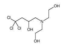 1-[bis(2-hydroxyethyl)amino]-4,4,4-trichlorobutan-2-ol Structure