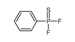 Phenyldifluorophosphine sulfide结构式