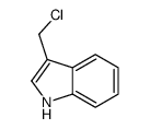 3-(chloromethyl)-1H-indole Structure