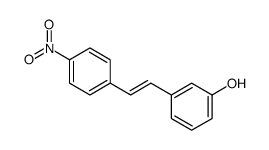 3-[2-(4-nitrophenyl)ethenyl]phenol Structure