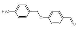 4-[(4-METHYLBENZYL)OXY]BENZALDEHYDE structure