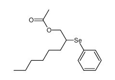 2-(Phenylseleno)-octylacetat Structure