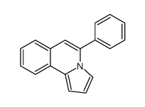 5-phenylpyrrolo[2,1-a]isoquinoline结构式