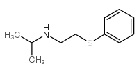 N-(2-phenylsulfanylethyl)propan-2-amine Structure