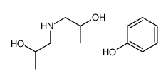 phenol, compound with 1,1'-iminobis[propan-2-ol] (1:1) structure