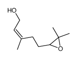 (2Z,6R*)-6,7-epoxy-3,7-dimethyl-2-octen-1-ol Structure