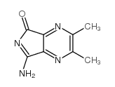 5H-Pyrrolo[3,4-b]pyrazin-5-one,7-amino-2,3-dimethyl-(9CI)结构式