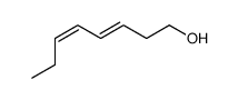 (E,Z)-3,5-octadien-1-ol Structure