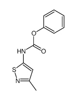 phenyl (3-methylisothiazol-5-yl)carbamate结构式