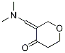 4H-Pyran-4-one,3-[(dimethylamino)methylene]tetrahydro-(9CI) structure