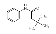 3,3-dimethyl-N-phenyl-butanamide结构式