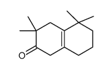 3,4,5,6,7,8-hexahydro-3,3,5,5-tetramethylnaphthalene-2(1H)-one Structure