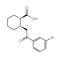 CIS-2-[2-(3-BROMOPHENYL)-2-OXOETHYL]CYCLOHEXANE-1-CARBOXYLIC ACID图片