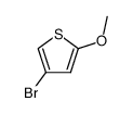 4-bromo-2-methoxythiophene Structure