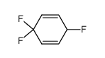 3,3,6-trifluoro-1,4-cyclohexadiene结构式