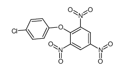 4-chlorophenyl 2,4,6-trinitrophenyl ether结构式