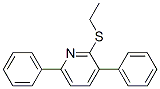 2-(Ethylthio)-3,6-diphenylpyridine structure