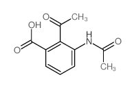 Benzoicacid, 2-acetyl-3-(acetylamino)- picture