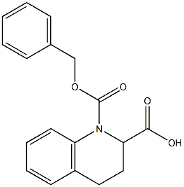 3,4-Dihydro-2H-quinoline-1,2-dicarboxylic acid 1-benzyl ester Structure