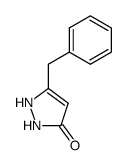 5-benzyl-1H-pyrazol-3(2H)one结构式
