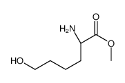 Norleucine,6-hydroxy-,methylester(9CI)结构式