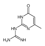 N-(4-methyl-6-oxo-1,6-dihydropyrimidin-2-yl)guanidine Structure