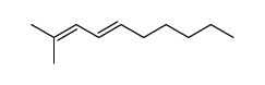 2-Methyl-2,4-decadiene Structure