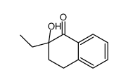 2-ethyl-2-hydroxy-3,4-dihydronaphthalen-1-one Structure