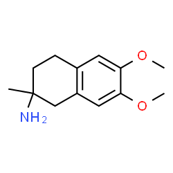 2-Naphthalenamine,1,2,3,4-tetrahydro-6,7-dimethoxy-2-methyl-(9CI)结构式