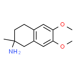 2-Naphthalenamine,1,2,3,4-tetrahydro-6,7-dimethoxy-2-methyl-(9CI) Structure